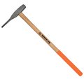 Warwood Tool 4 lb Grade B Tie Plug Punch, 24 Hickory Safety Grip Handle 21812